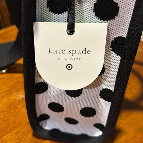 Kate Spade Black and White Polka Dot Crossbody Bag - Picture 3 of 8
